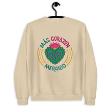 Load image into Gallery viewer, Mas Corazon Mercado Crewneck