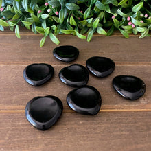 Load image into Gallery viewer, Obsidian Heart Shaped Worry Stone