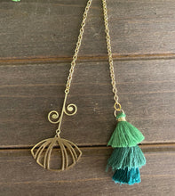 Load image into Gallery viewer, Golden Flower bookmark