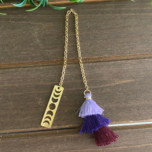 Load image into Gallery viewer, Moon phase bookmark