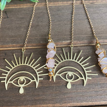 Load image into Gallery viewer, Seeing Eye Rose Quartz Bookmark