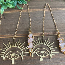 Load image into Gallery viewer, Seeing Eye Rose Quartz Bookmark