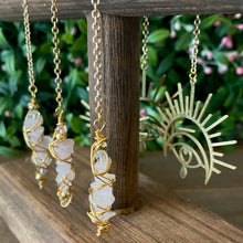 Load image into Gallery viewer, Seeing Eye Rose Quartz Bookmark