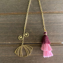 Load image into Gallery viewer, Golden Flower bookmark