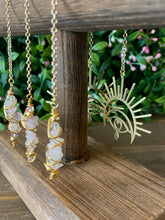 Load image into Gallery viewer, Seeing Eye Rose Quartz Bookmark