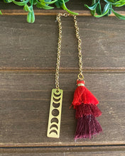 Load image into Gallery viewer, Moon phase bookmark