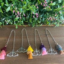 Load image into Gallery viewer, Silver Moth bookmark