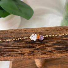 Load image into Gallery viewer, Aries Gemstone Zodiac Necklace