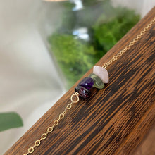 Load image into Gallery viewer, Aquarius Gemstone Zodiac Bracelet