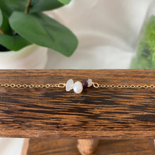 Load image into Gallery viewer, Cancer Gemstone Zodiac Bracelet