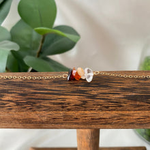 Load image into Gallery viewer, Capricorn Gemstone Zodiac Necklace