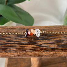 Load image into Gallery viewer, Capricorn Gemstone Zodiac Necklace