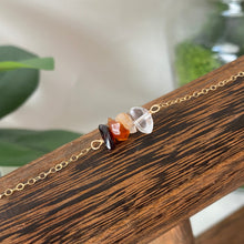 Load image into Gallery viewer, Capricorn Gemstone Zodiac Necklace