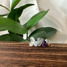 Load image into Gallery viewer, Pisces Zodiac Gemstone Necklace