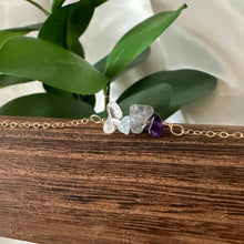 Load image into Gallery viewer, Pisces Zodiac Gemstone Necklace