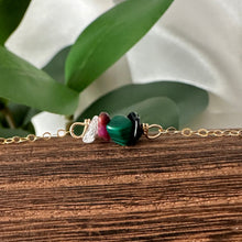 Load image into Gallery viewer, Scorpio Gemstone Zodiac Bracelet