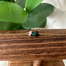 Load image into Gallery viewer, Scorpio Gemstone Zodiac Necklace