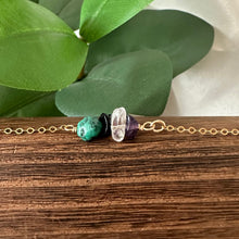 Load image into Gallery viewer, Sagittarius Gemstone Zodiac Necklace