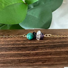 Load image into Gallery viewer, Sagittarius Gemstone Zodiac Necklace