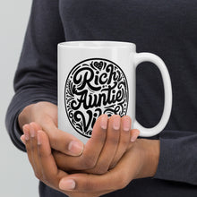 Load image into Gallery viewer, Rich Auntie Vibes Mug in White