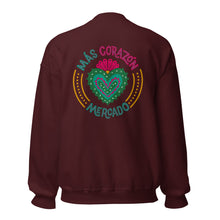 Load image into Gallery viewer, Mas Corazon Mercado Crewneck
