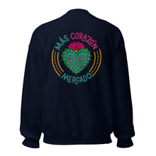 Load image into Gallery viewer, Mas Corazon Mercado Crewneck
