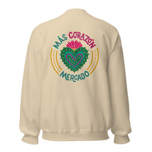 Load image into Gallery viewer, Mas Corazon Mercado Crewneck
