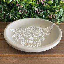 Load image into Gallery viewer, Sugar Skull Ring Dish/ Catch-all Dish

