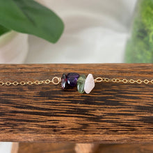 Load image into Gallery viewer, Aquarius Gemstone Zodiac Bracelet
