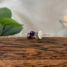 Load image into Gallery viewer, Aquarius Gemstone Zodiac Bracelet
