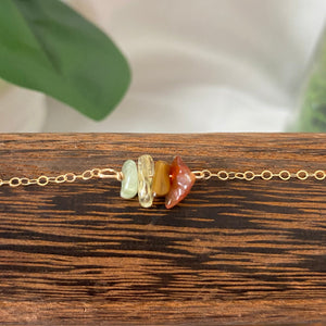 Leo Gemstone Zodiac Bracelet