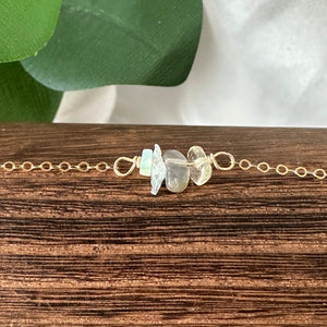 Libra Gemstone Zodiac Bracelet