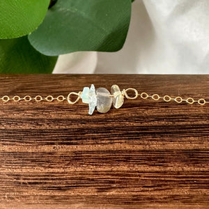 Libra Gemstone Zodiac Bracelet