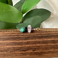 Load image into Gallery viewer, Sagittarius Gemstone Zodiac Necklace
